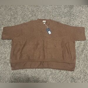 Universal threads poncho sweater